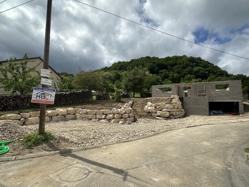 Construction d'une maison contemporaine à Choloy-Menillot proche de Toul (54)