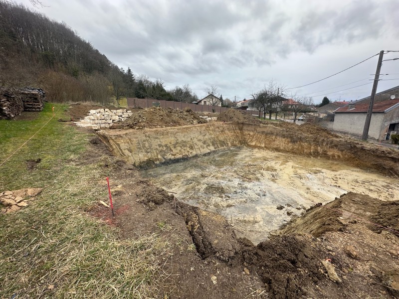 Construction d'une maison contemporaine à Choloy-Menillot proche de Toul (54)