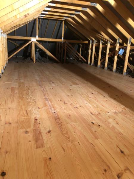 Comble aménageable maison plain pied Villey-Saint-Etienne