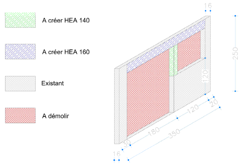 Ouverture d'un mur porteur dans un appartement à Villers-lès-Nancy