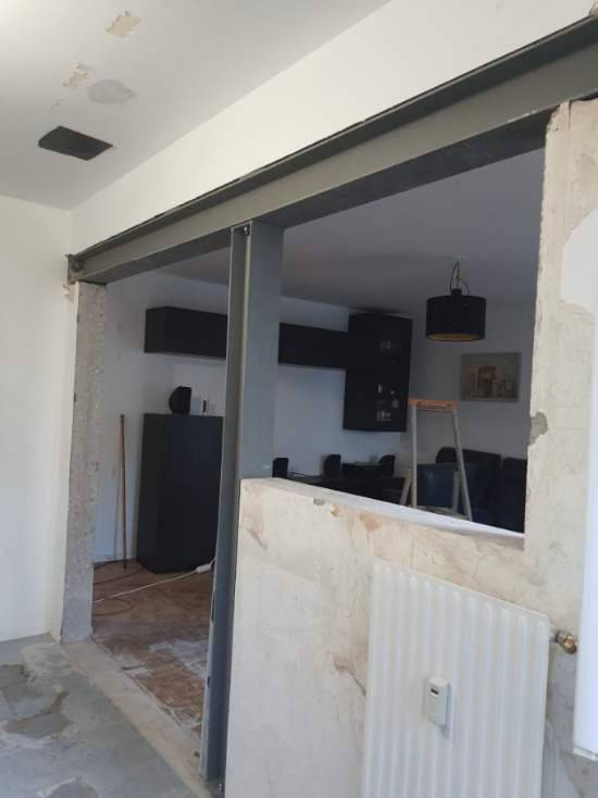 Ouverture d'un mur porteur dans un appartement à Villers-lès-Nancy