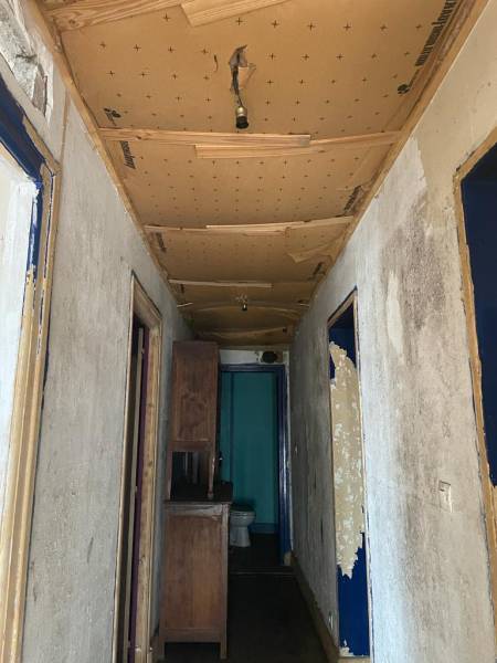 Couloir avant travaux Blénod-lès-Toul