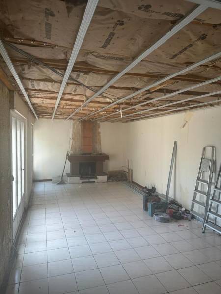 Rafraichissement et isolation d'une maison de plain-pied à Fléville-devant-Nancy