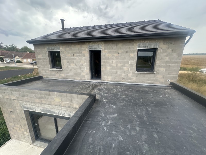 Construction d'une maison neuve à étage, à Jaillon, proche de Toul